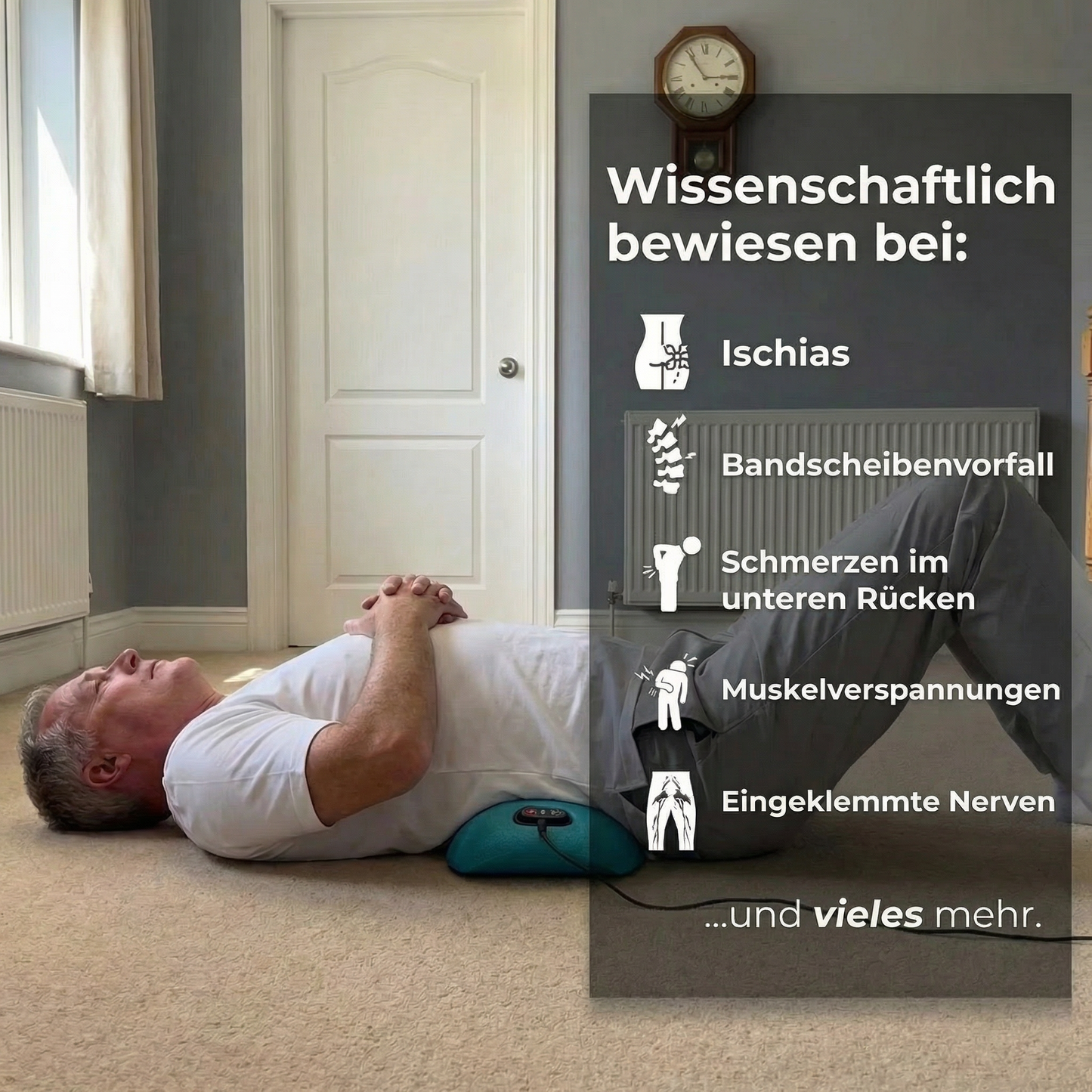 Beende deine Rücken- & Ischiasschmerzen — in 15 Minuten täglich, ohne OP