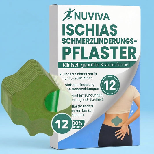 NUVIVA IschiasBefreier® – Kräuterpflaster 12 Stk.