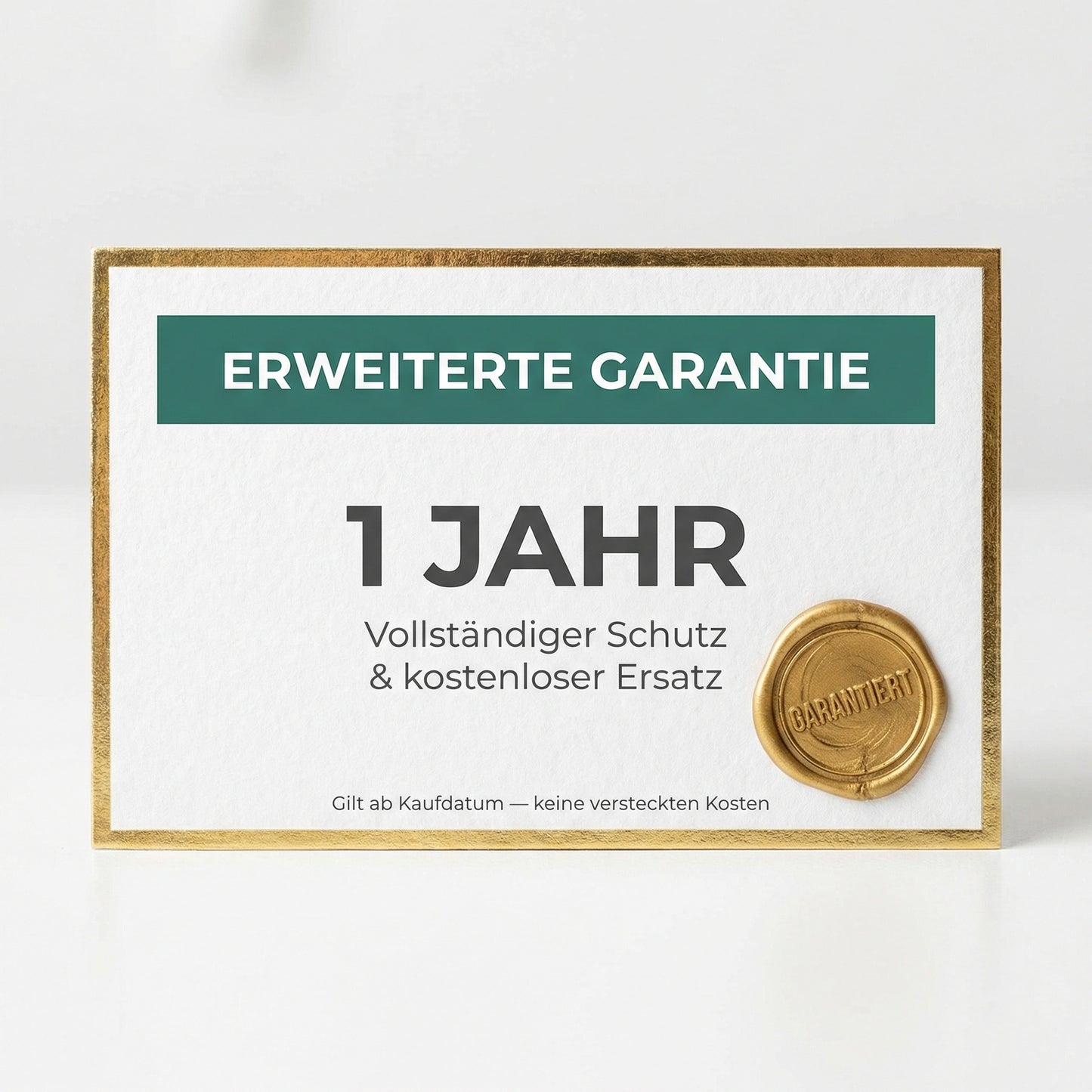 NUVIVA Erweiterte Garantie — 1 Jahr Rundumschutz