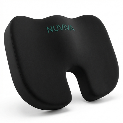 NUVIVA Ischias SitzPolster® — Ergonomisches Sitzkissen für Büro, Auto & Zuhause